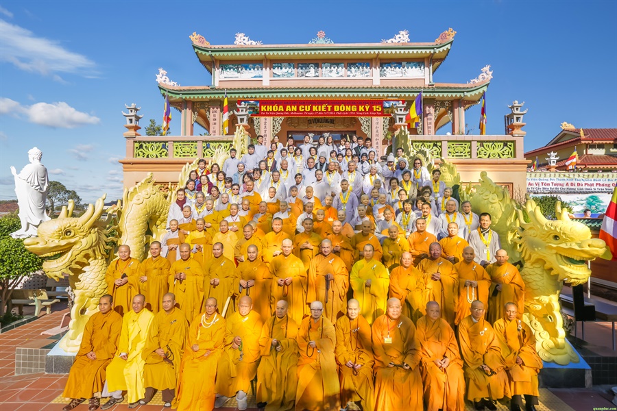 Tu Viện Quảng Đức (Báo Cáo Sinh Hoạt Tu Học Phật Sự từ 2015-2019) - Các Kỳ  Đại Hội - PHẬT GIÁO ÚC CHÂU